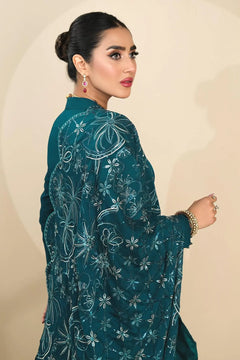 Sea Green Peplum 3 piece - RTW1015 Ready to Wear