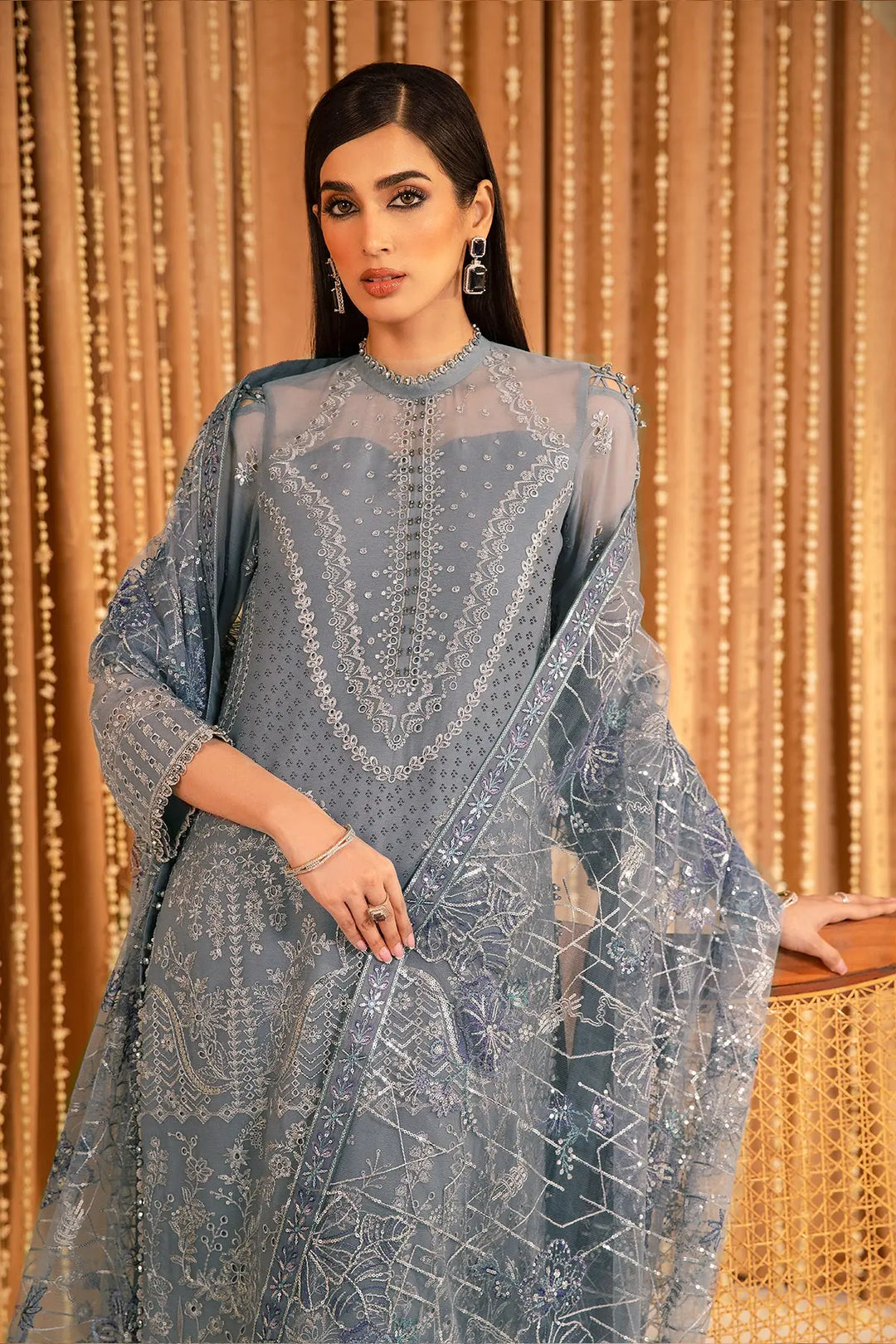 AF-CH-2159-Aabgeena Embroidered Chiffon
