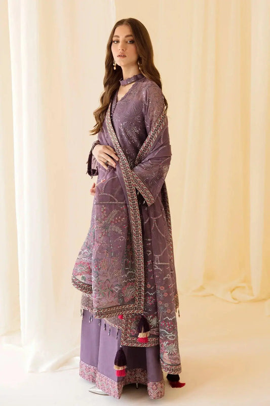 Alizeh | Embroidered Printed Festive Edit 25 | AF-EPL-7037-AZLIN main image 1