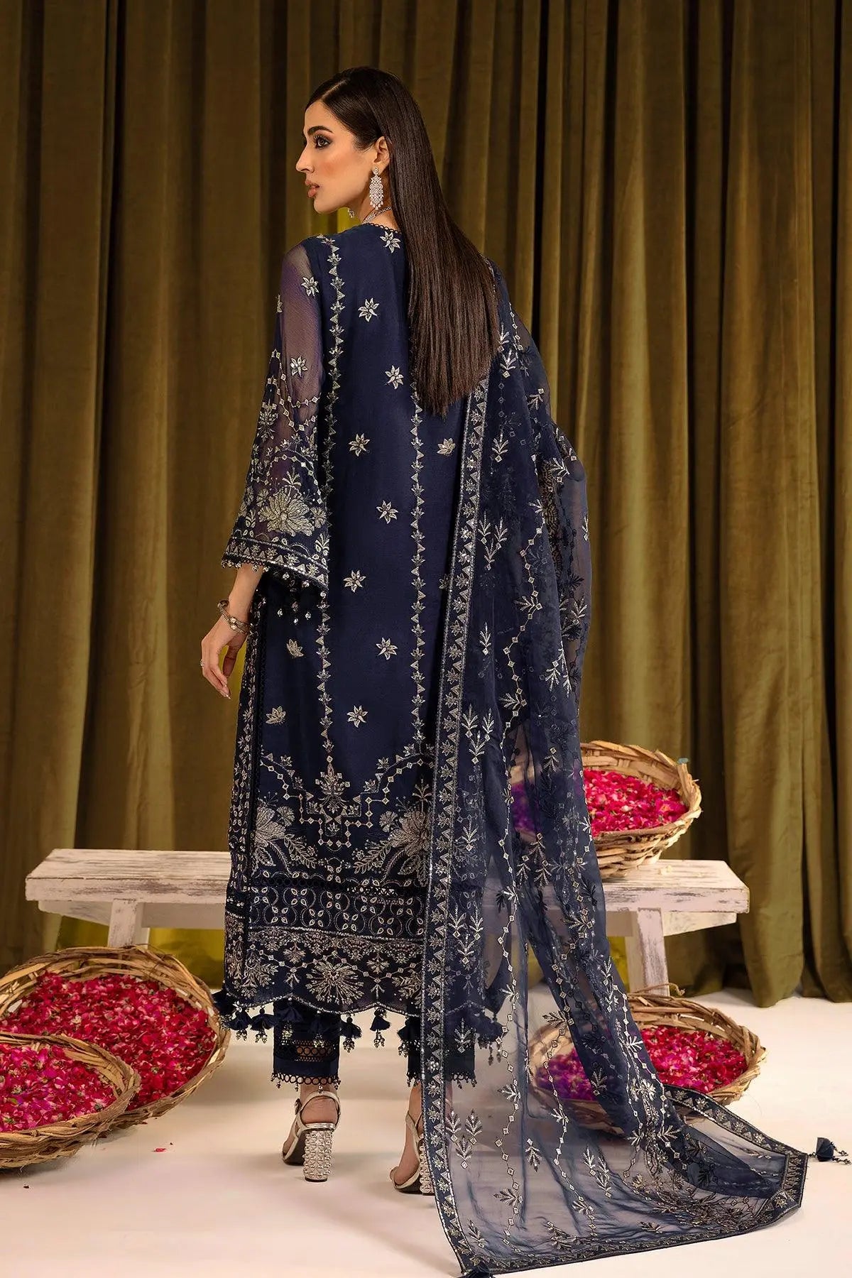 AF-CH-2164-Daim Embroidered Chiffon