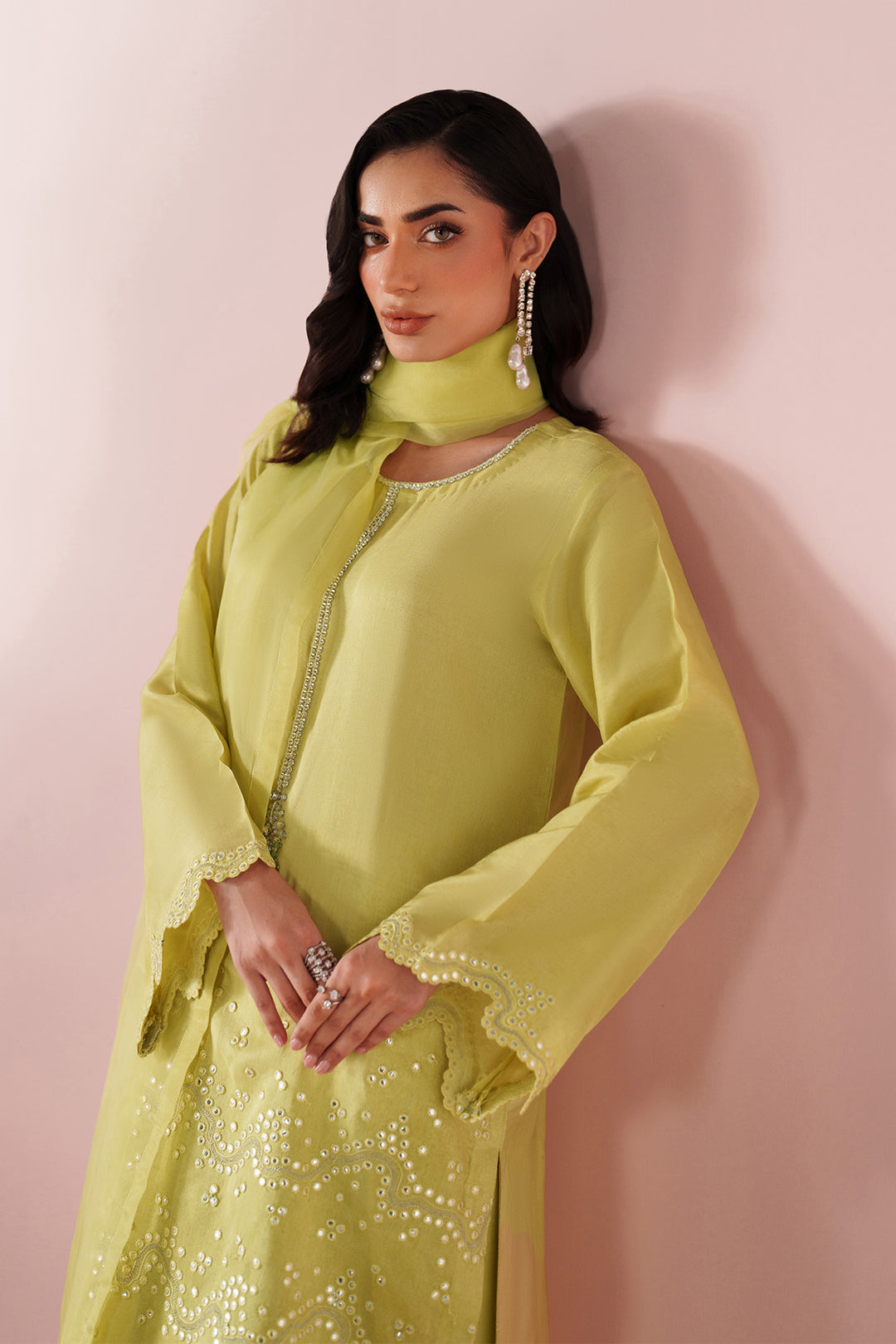 Yellow Dress 3 piece - RTW1031
