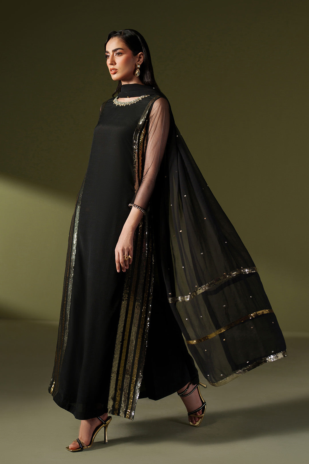 Embroidered & Handmade Slub - RTW1036