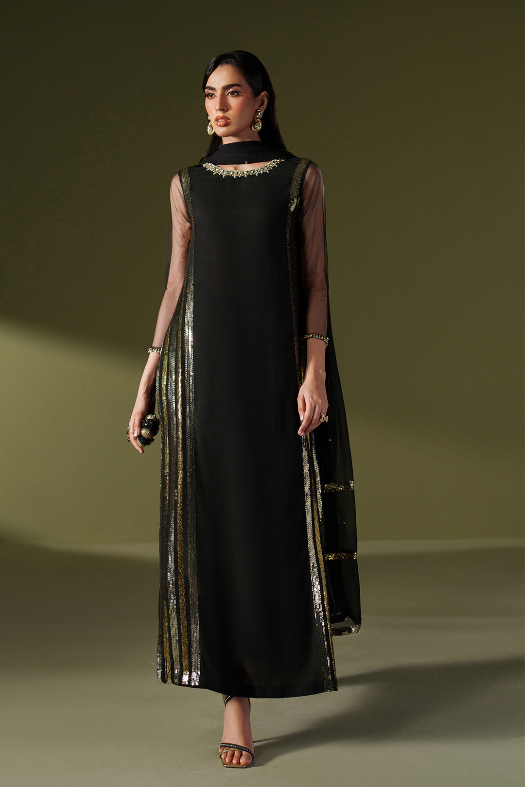 Embroidered & Handmade Slub - RTW1036