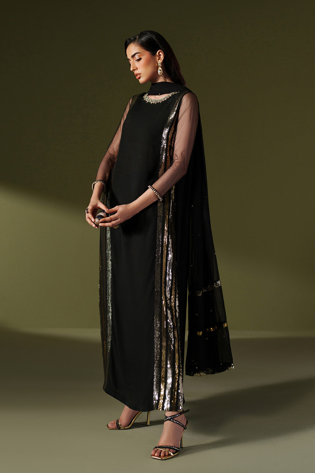 Embroidered & Handmade Slub - RTW1036