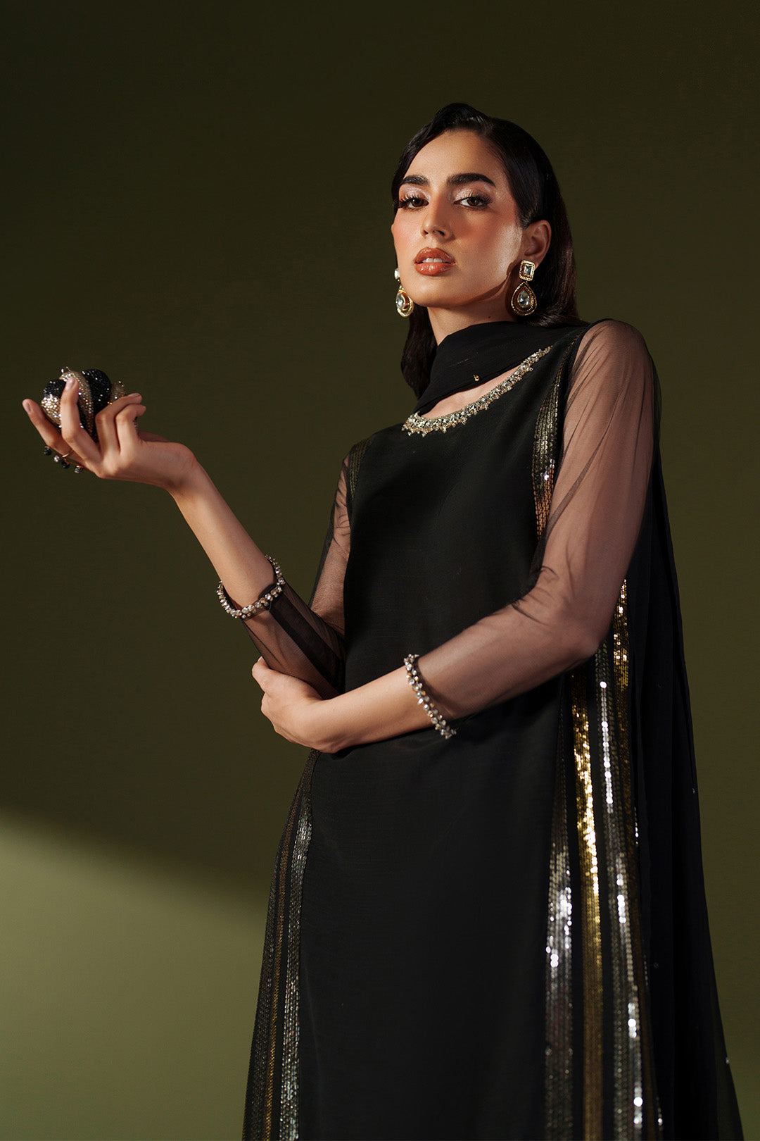 Embroidered & Handmade Slub - RTW1036