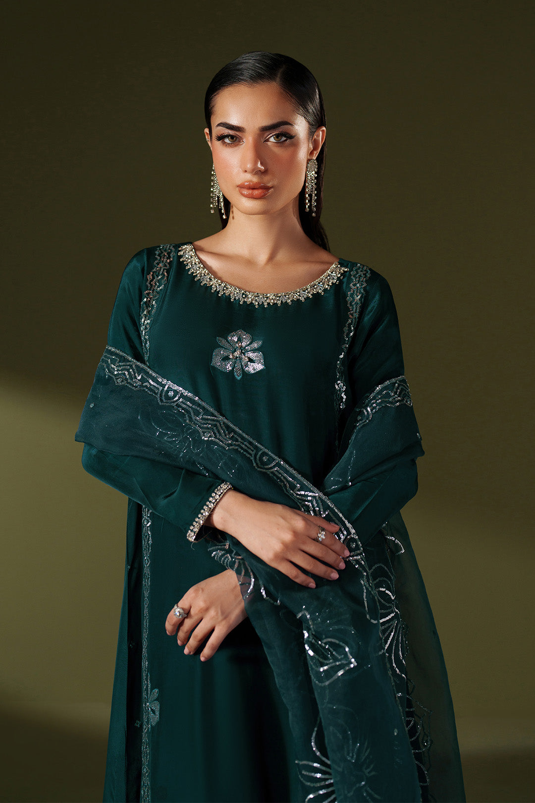 Embroidered & Handmade Slub - RTW1037