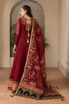 Maroon Dress 3 piece - RTW1024