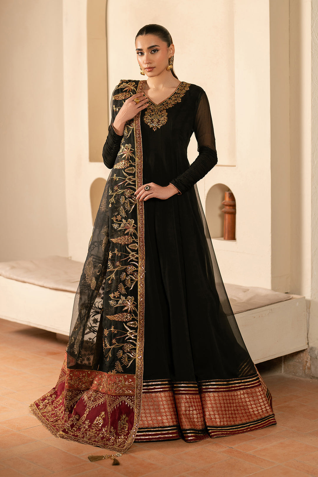 Black Dress 3 piece - RTW1025