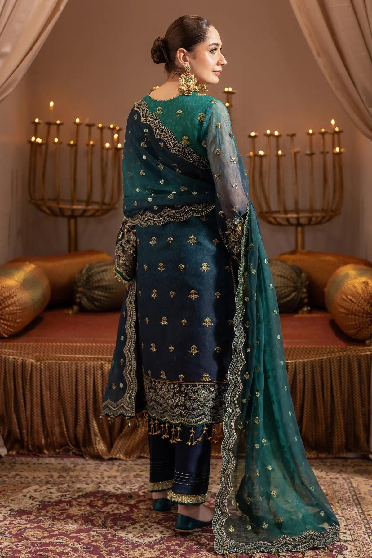 AF-JHLK-04-DEEWANI Embroidered Chiffon