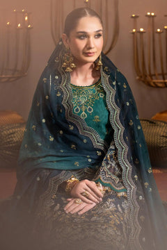 AF-JHLK-04-DEEWANI Embroidered Chiffon
