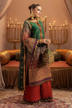 AF-JHLK-02-HUSN Embroidered Chiffon