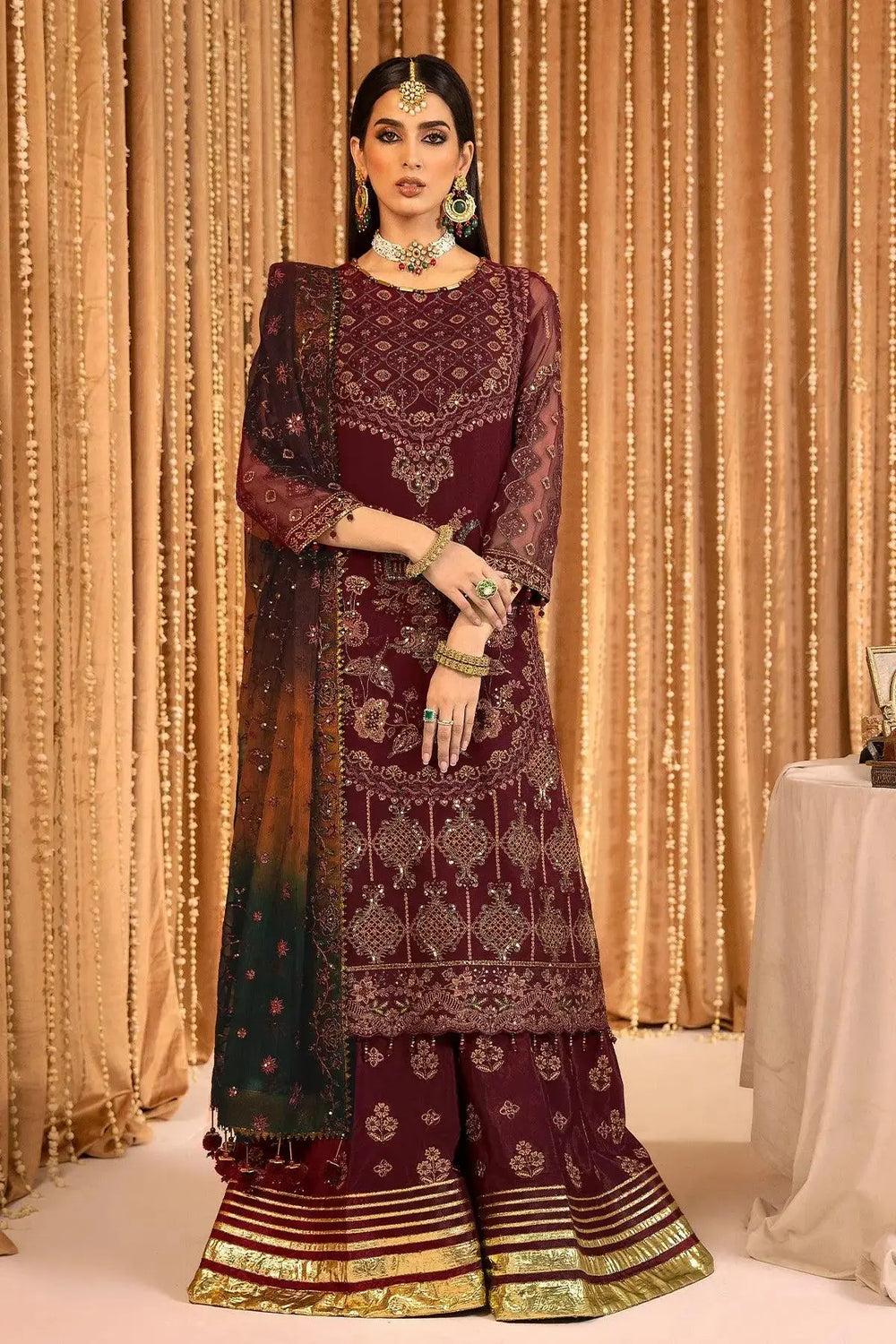 AF-CH-2157-Roheen Embroidered Chiffon