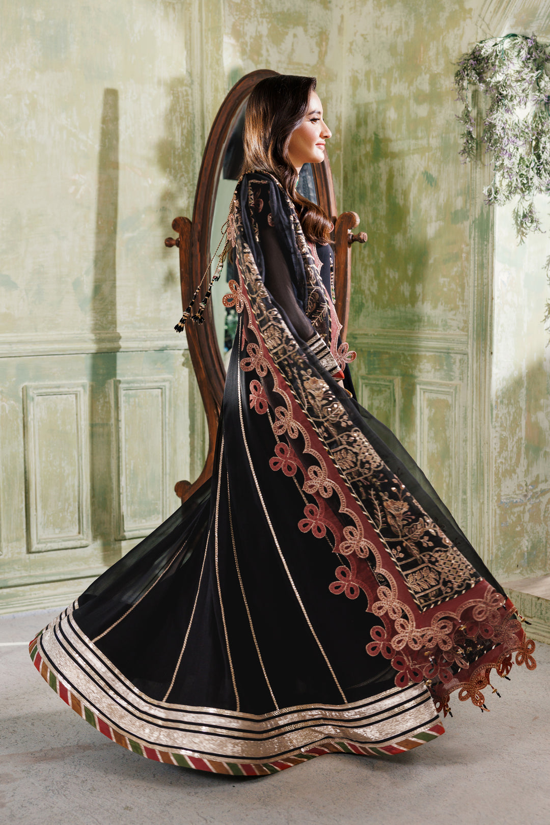 Black Dress 3 piece - RTW1026