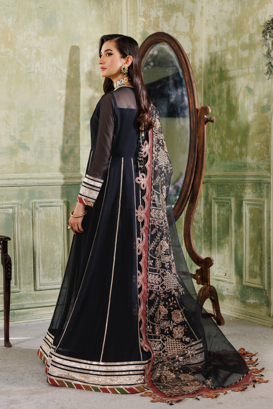 Black Dress 3 piece - RTW1026