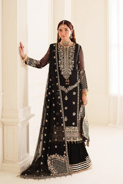 AF-DUA-3025-Soha Embroidered Chiffon